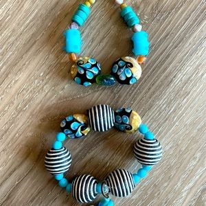Boho beaded bracelets